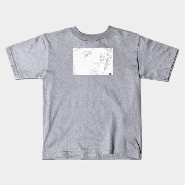 Subtle Glance Kids T-Shirt by Satyr